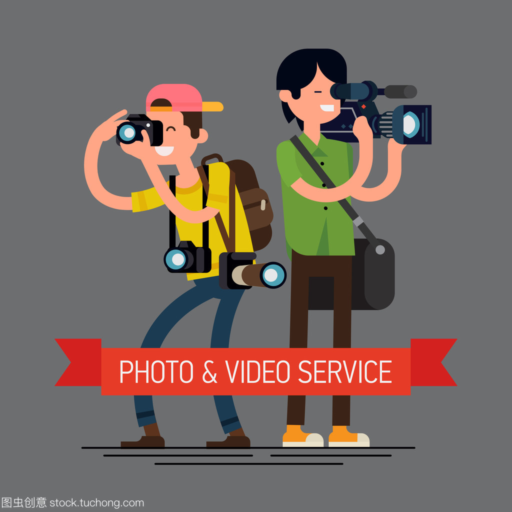 酷的攝影師與攝像師 捕捉瞬間，創(chuàng)造永恒